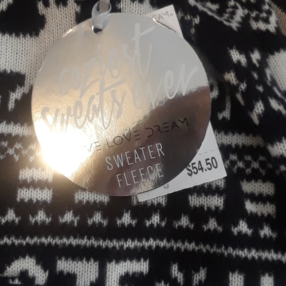 Black and White NWT Holiday Sweater XS - Picture 5 of 7